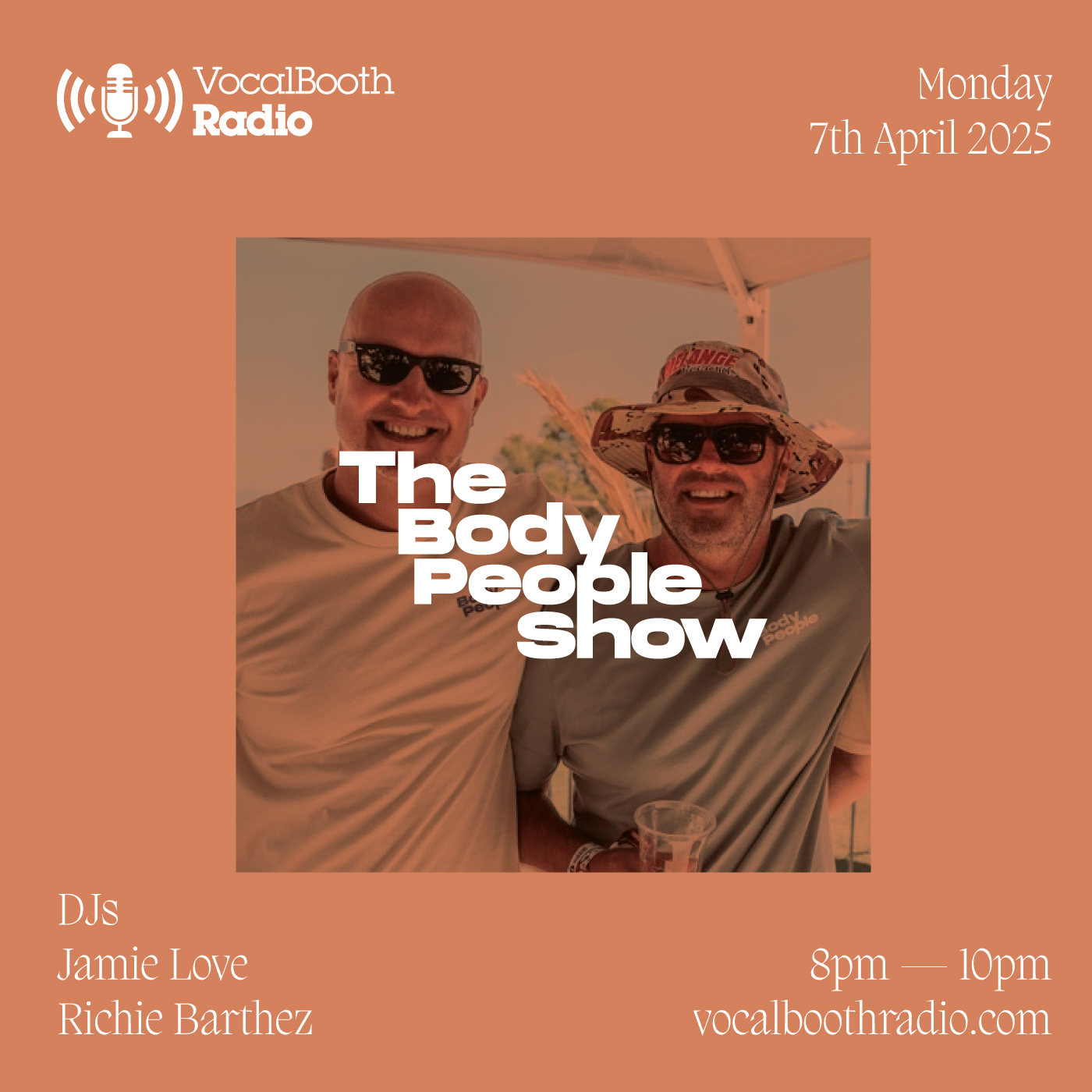 The Body People Show — Vocal Booth Radio, April 2025 episode artwork