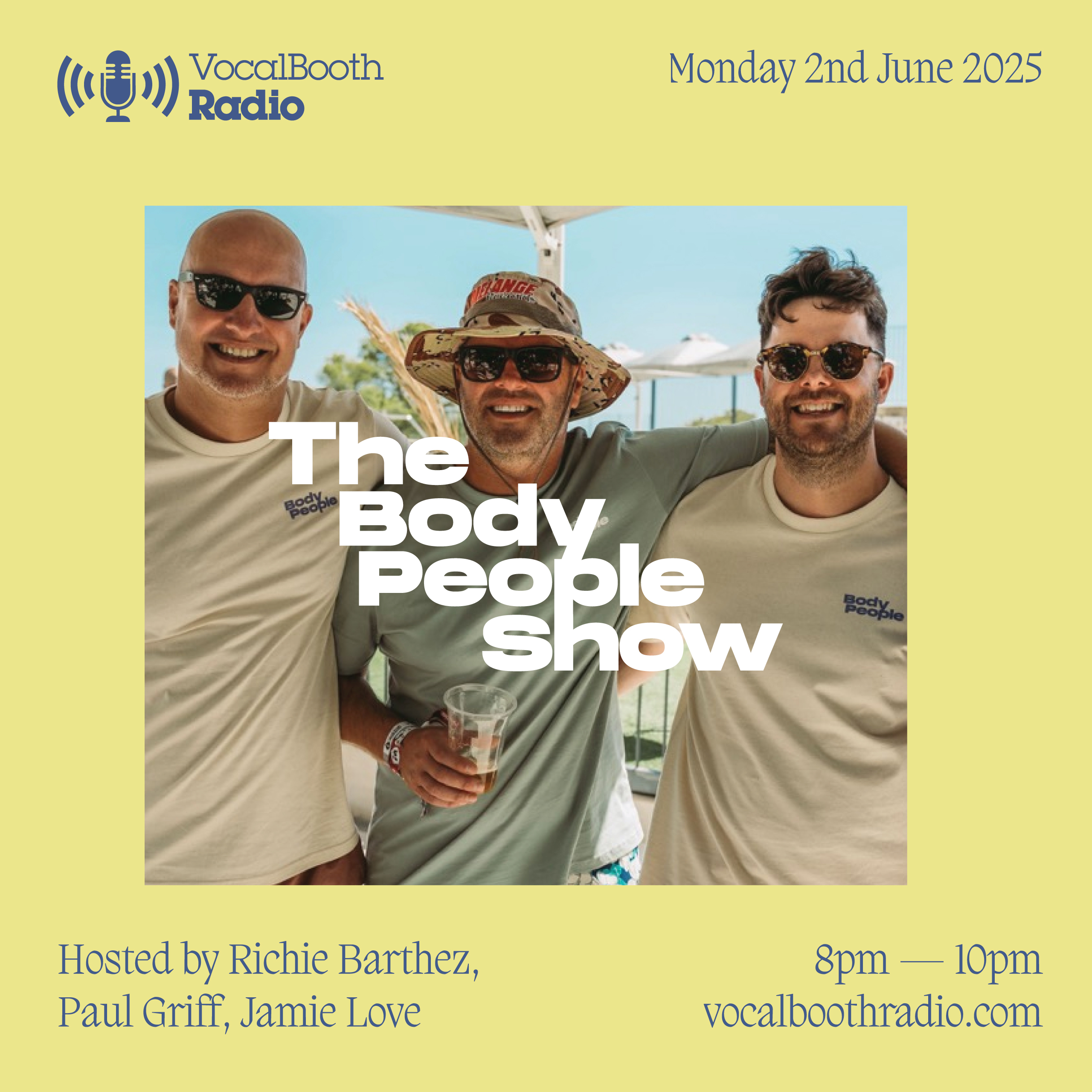 The Body People Show — Vocal Booth Radio, June 2025 episode artwork