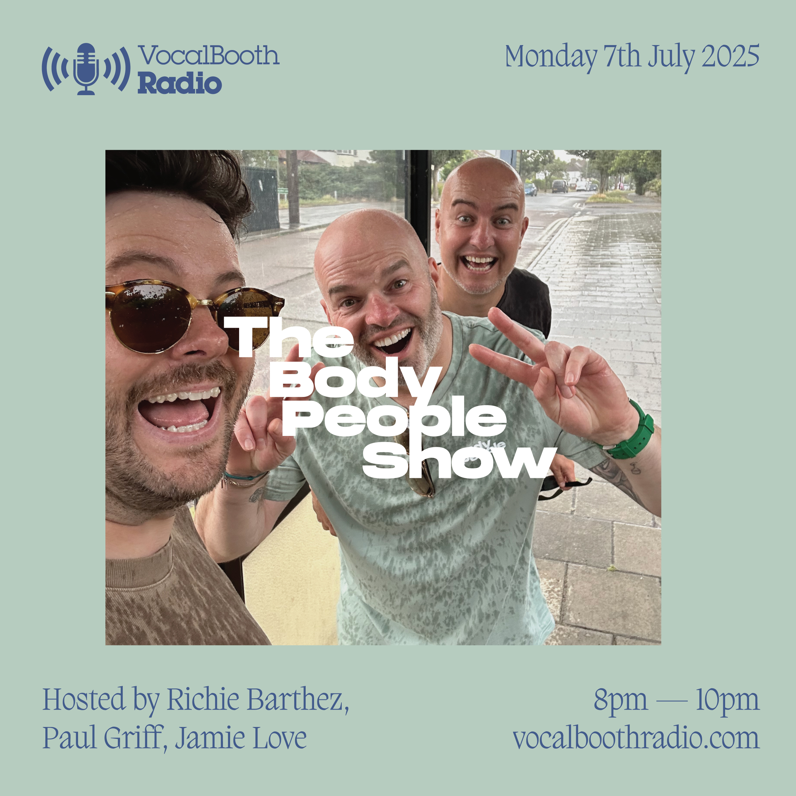 The Body People Show — Vocal Booth Radio, July 2025 episode artwork