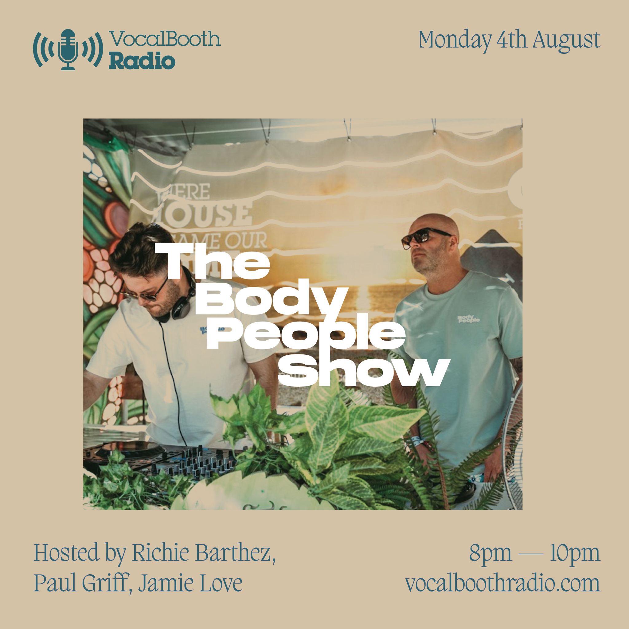 The Body People Show — Vocal Booth Radio, August 2025