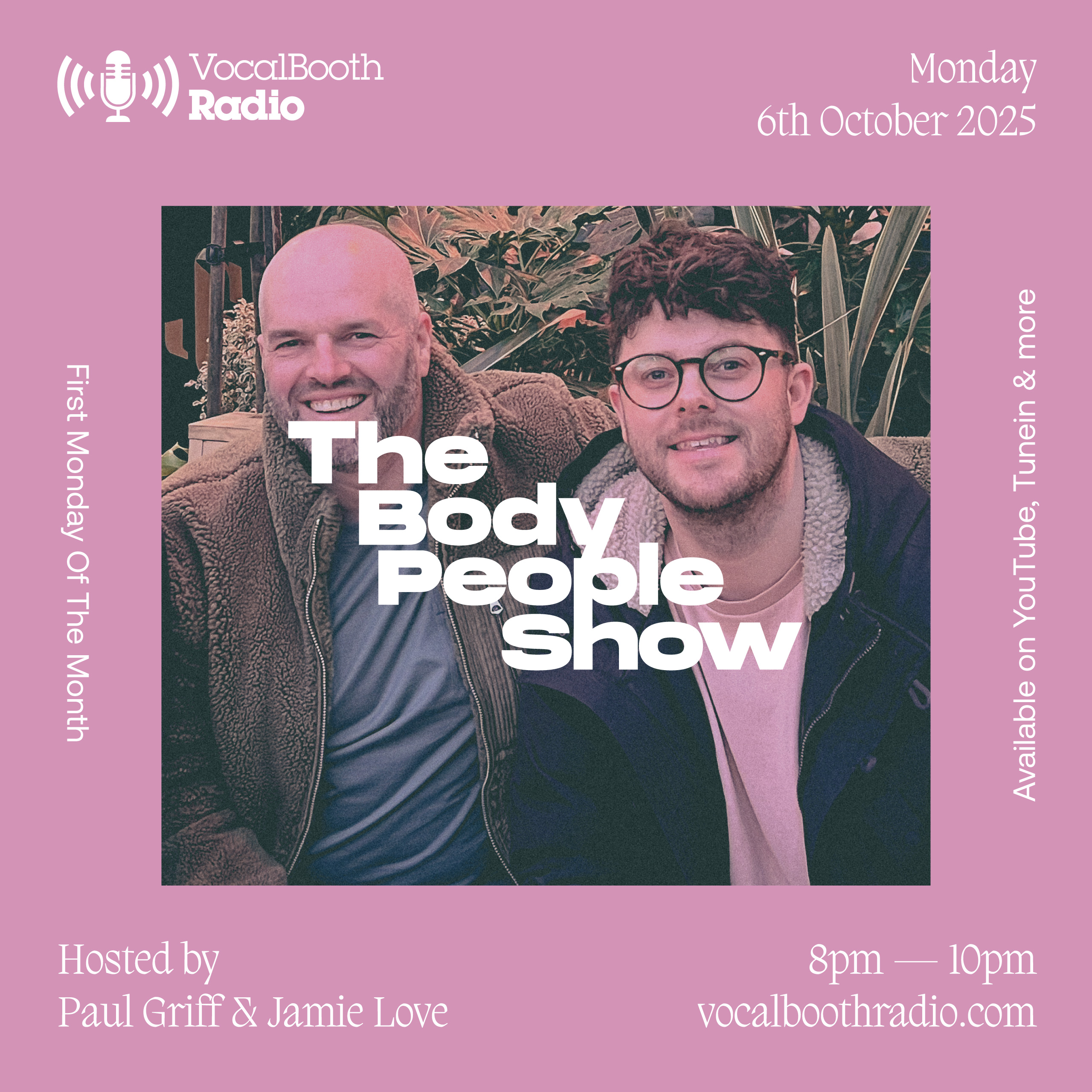 The Body People Show — Vocal Booth Radio, October 2025