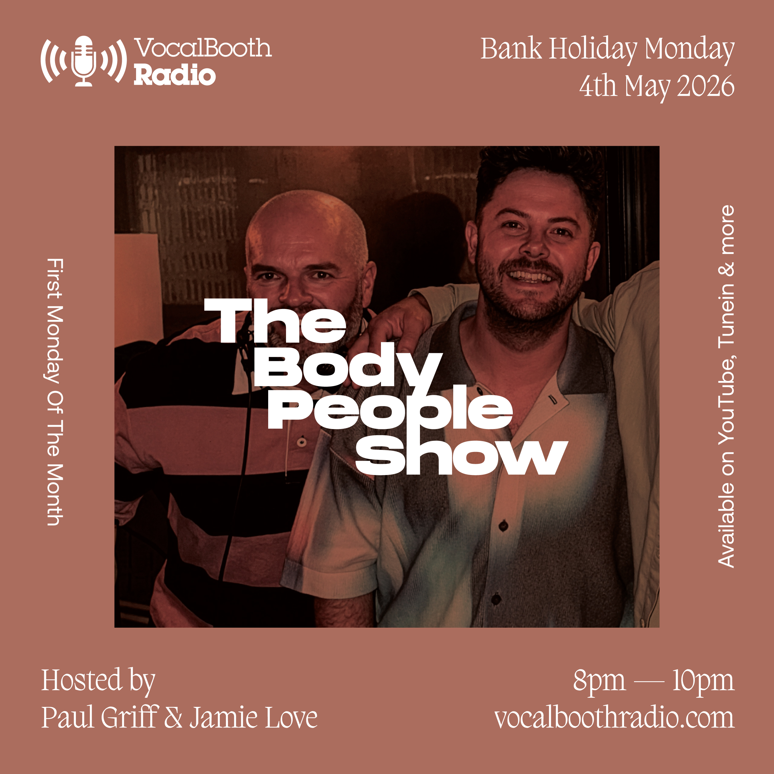 The Body People Show — Vocal Booth Radio, May 2026