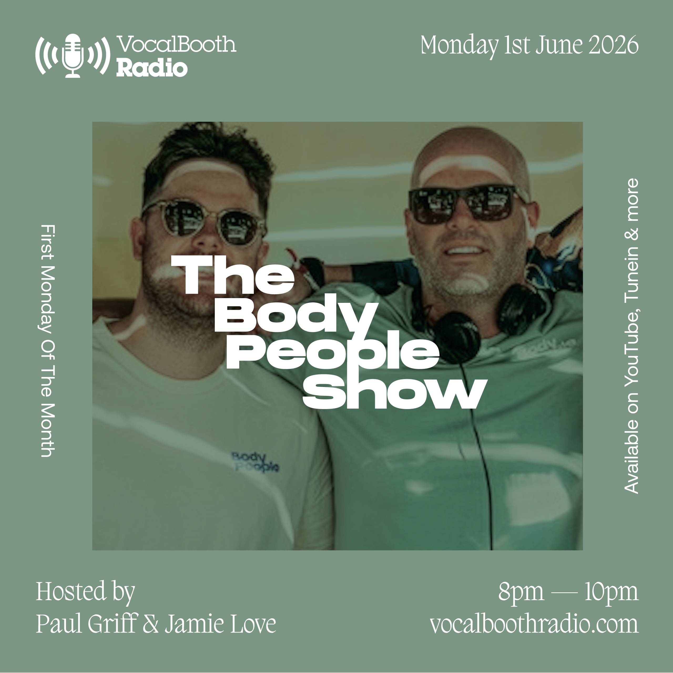 The Body People Show — Vocal Booth Radio, June 2026 episode artwork